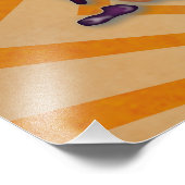 Pindakaas en Jelly Sandwiches Vector Art Foto Afdruk (Hoek)