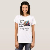 Pindakaas en Jelly Valentijnsdag T-shirt (Voorkant volledig)