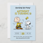 Pindakaas Goed Geroepen! Laten we Feest Vieren! Ui Kaart (Voorkant)