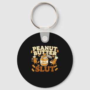 Pindakaas Grappige Pindakaas Liefhebbers Kleding Sleutelhanger
