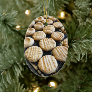 Pindakaas Koekjes Keramisch Ornament