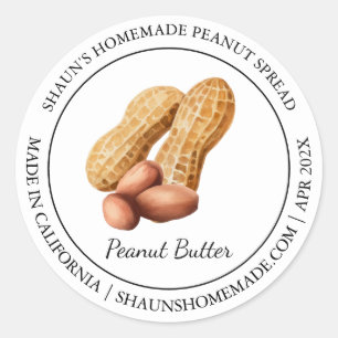 Pindakaas Modern label