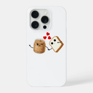 Pindakaas op mijn toast iPhone 15 Plus Hoesje iPhone 15 Pro Hoesje