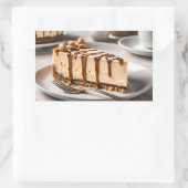 pindakaas rechthoekige sticker (Tas)