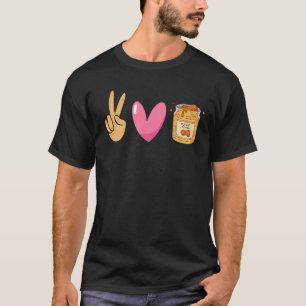 Pindakaas Sweet Love Peace High Protein Pindakaas T-shirt