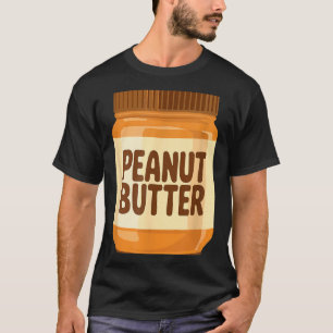 Pindakaas T-shirt Mannen Vrouwen Kinderen Jelly Ko
