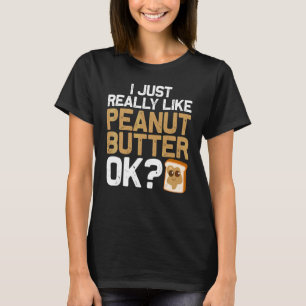 Pindakaas voor mannen vrouwen bijpassende beste vr t-shirt