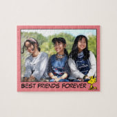 pinda's | Aangepaste foto van Snoopy's Friend Wood Legpuzzel (Horizontaal)