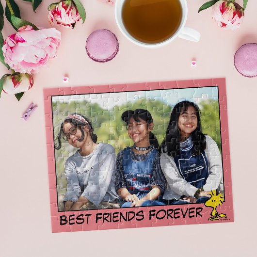 pinda's | Aangepaste foto van Snoopy's Friend Wood Legpuzzel