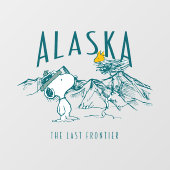 pinda's | Alaska de laatste grens Raamsticker (Vel)