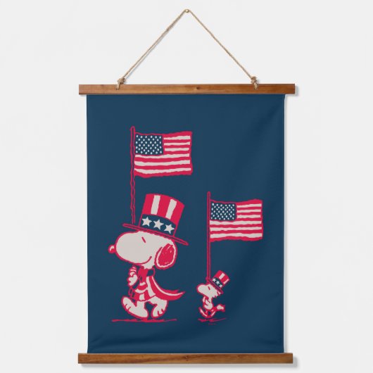 pinda's | American Summer Old Glory Hangend Wandkleed (Voorkant)
