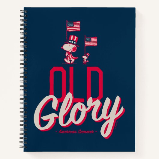pinda's | American Summer Old Glory Notitieboek (Voorkant)