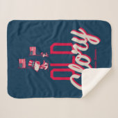 pinda's | American Summer Old Glory Sherpa Deken (Voorkant (horizontaal))