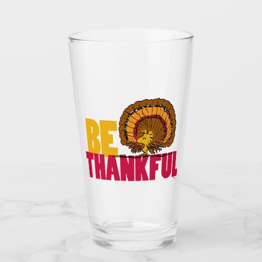 pinda's | Be Thankful Woodstock Turkije Glas (Voorkant)