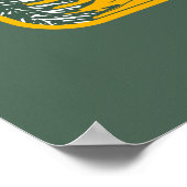 pinda's | Bergberg Ski Lodge Poster (Hoek)