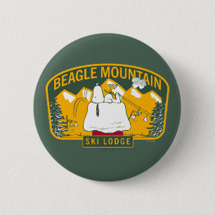 pinda's Bergberg Ski Lodge Ronde Button 5,7 Cm