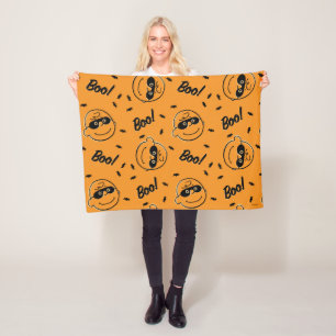 pinda's   Charlie Brown Boo! Patroon Fleece Deken
