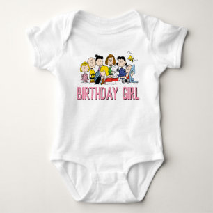 pinda's Charlie Brown en Gang Birthday Girl Romper