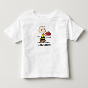 pinda's Charlie Brown met Snoopy's Dish Kinder Shirts