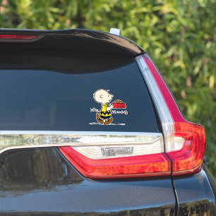 pinda's Charlie Brown met Snoopy's Dish Sticker
