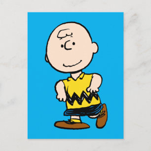 pinda's   Charlie Brown Portrait Briefkaart