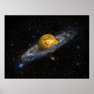 pinda's   Charlie Brown ruimed uit Poster