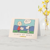 Pinda's Charlie Brown Snoopy Nou je hebt het gedaa Kaart (Gele Bloem)