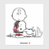 PINDA'S | Charlie Brown & Snoopy Sticker (Vel)