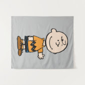 pinda's | Charlie Brown Wandkleed (Voorkant (horizontaal))