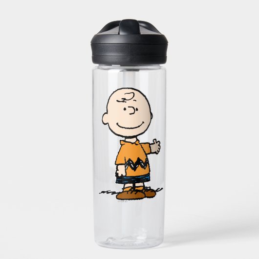 pinda's | Charlie Brown Waterfles (Voorkant)