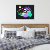 pinda's | Cowabunga Snoopy Canvas Afdruk (Insitu (Slaapkamer))