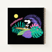 pinda's | Cowabunga Snoopy Notitieboek (Achterkant)