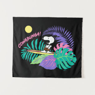 pinda's   Cowabunga Snoopy Wandkleed