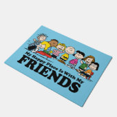 pinda's | De bende op de piano Deurmat (Schuin)