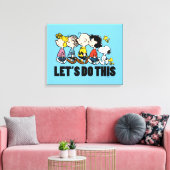 pinda's | De gang Canvas Afdruk (Insitu (Woonkamer))