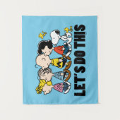 pinda's | De gang Wandkleed (Voorkant)