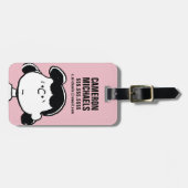 pinda's | De gezichten van Lucy Bagagelabel (Voorkant horizontaal)