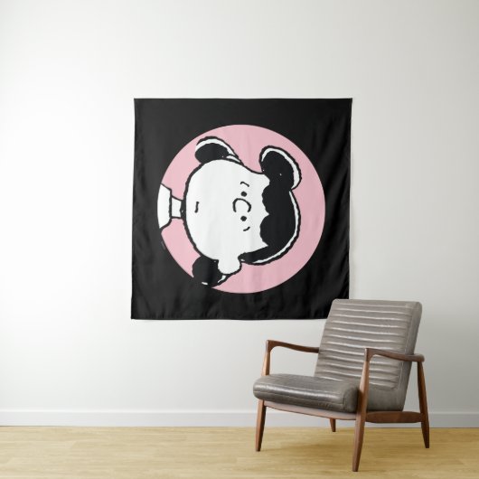 pinda's | De gezichten van Lucy Wandkleed (In Situ (horizontaal))