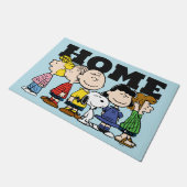 pinda's | De pinda's gang samen Deurmat (Schuin)