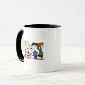 pinda's | De pinda's gang samen Mok (Voorkant links)