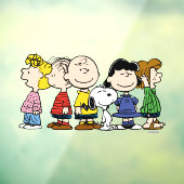 pinda's | De pinda's gang samen Raamsticker (Vel 3)