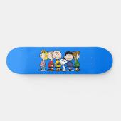 pinda's | De pinda's gang samen Skateboard (Horizontaal)
