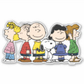 pinda's | De pinda's gang samen Sticker (Voorkant)