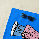 pinda's | De pinda's gang samen Strandlaken (In situ)