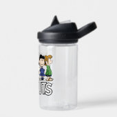 pinda's | De pinda's gang samen Waterfles (Links)