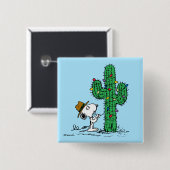 pinda's | Diabetes van Spike Vierkante Button 5,1 Cm (Voorkant /achterkant)