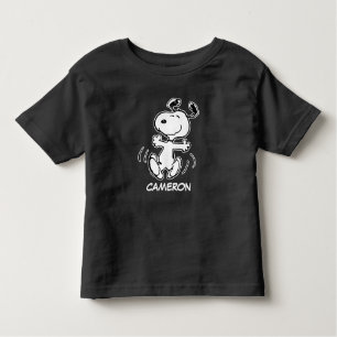 pinda's   Een Snoopy Happy Dance Kinder Shirts