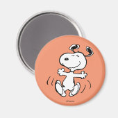 pinda's | Een Snoopy Happy Dance Magneet (Voorkant / Achterkant)