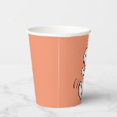 pinda's | Een Snoopy Happy Dance Papieren Bekers (Rechts)