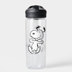 pinda's   Een Snoopy Happy Dance Waterfles